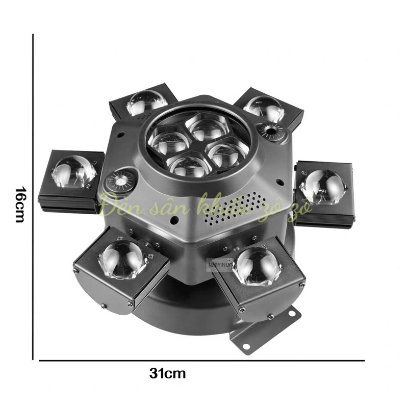 Đèn moving 10 mắt