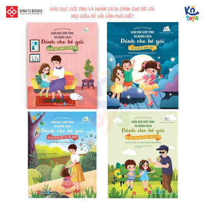 Sách Giáo Dục Giới Tính và Nhân Cách Dành Cho Bé Gái - Mọi Điều Bé Gái Cần Phải Biết - Đinh Tị Books