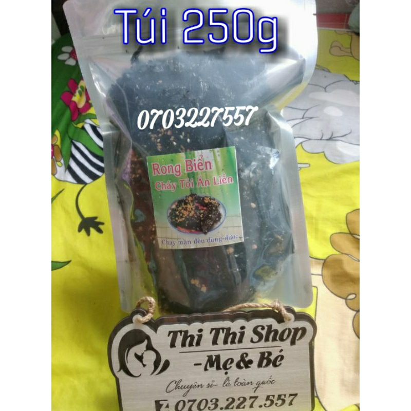 GÓI TO 500G Rong biển cháy tỏi siêu ngon, siêu rẻ,chất lượng(sỉ/dạo/ăn vặt/ăn liền/combo/hot/nhà làm