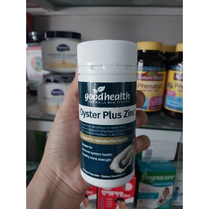Viên Uống Tinh Chất Hàu Oyster Plus Zinc Goodhealth  60 Viên Hàu cao