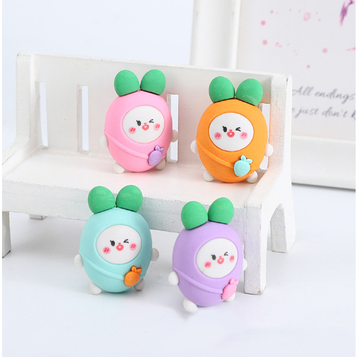 Tẩy thỏ cà rốt T139 gôm cute dễ thương