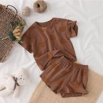 Set 5 áo gấu chất liệu cotton lạnh dành cho bé gái từ 8 - 28kg