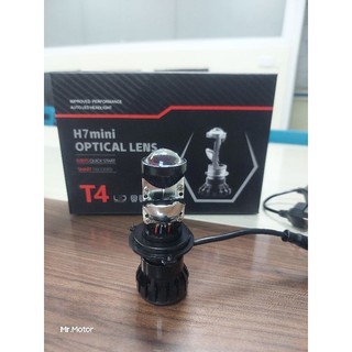 Đèn pha xe máy Sh Mode, Sh ý, wave thái... công suất 45w chân H4