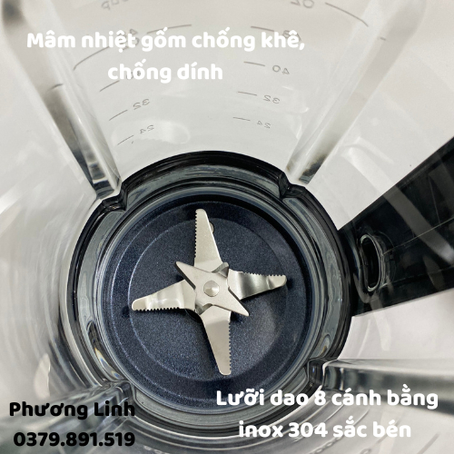 Máy Làm Sữa Hạt Xay Nấu Đa Năng SHARP SH-886 , Lòng Gốm Chống Dính 1.75L - Hàng Chính Hãng Bảo Hành 12 Tháng
