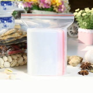 500 gram Túi Zip chỉ đỏ đủ size.  Túi Zip Đựng đồ khô.  đựng thực phẩm