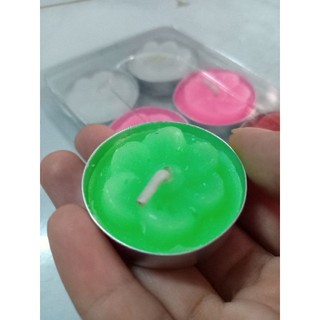 NẾN TEALIGHT HOA MAI [ ĐỦ MÀU]