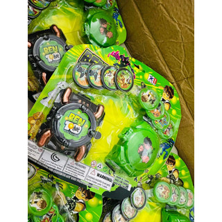 Đồng hồ đồ chơi Ben 10 bắn đĩa