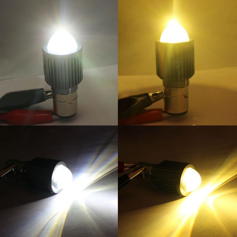 Đèn Xe Máy Led Bi Cầu H4,,,