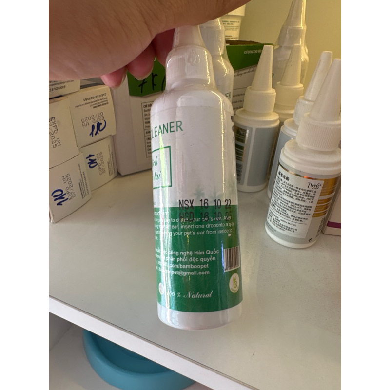 Nước  Vệ Sinh Tai Cho Chó Mèo Pet Ear Cleaner