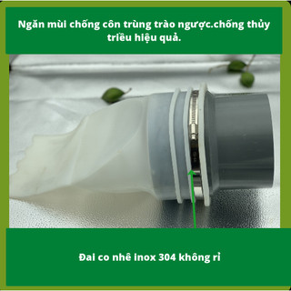 Ngăn Trào Ngược thủy triều.nước ,ngăn mùi.chống triều cường