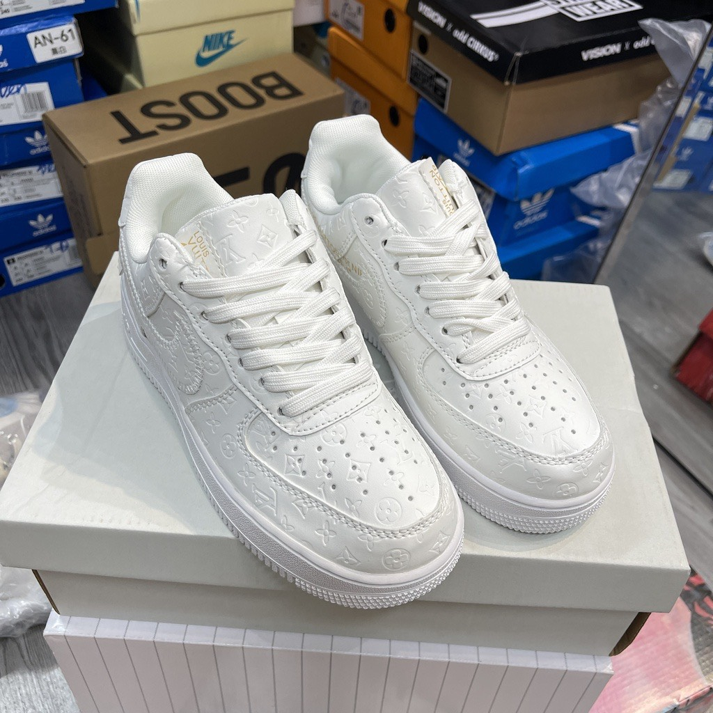 Giày Nike_AF1 Louis Vuitton Trắng Hàng Cao Cấp,Giày Nike_LV Trắng Hót Trend 2023 Bản Mới Nhất Full Box Bill | BigBuy360 - bigbuy360.vn