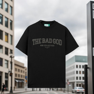 Áo thun boxy the bad god y2k snk colour off