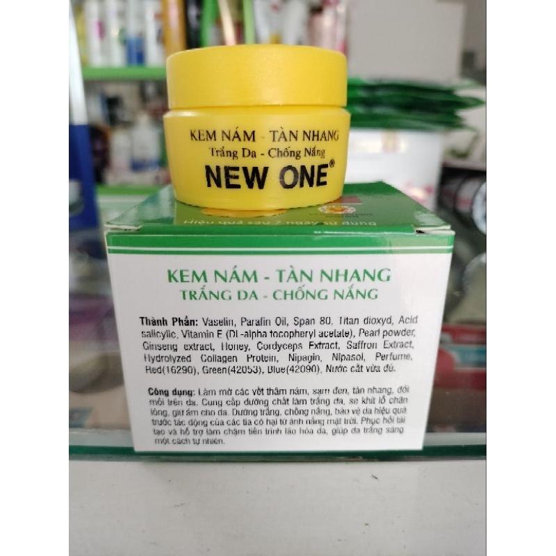 Kem Giảm Nám, Tàn Nhang, Trắng Da, Chống Nắng New One 12g