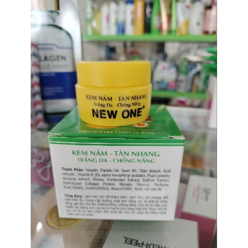 Kem Giảm Nám, Tàn Nhang, Trắng Da, Chống Nắng New One 12g