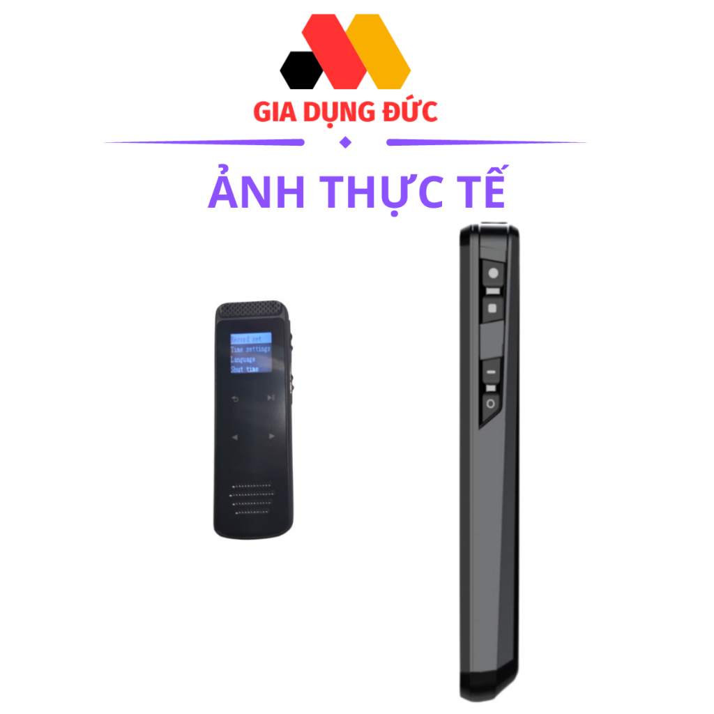 Máy ghi âm ,Máy thu âm tặng thẻ samsung 1024gb nhỏ gọn chuyên nghiệp thông minh pin 8h ghi âm 5000 giờ bảo hành 12 tháng