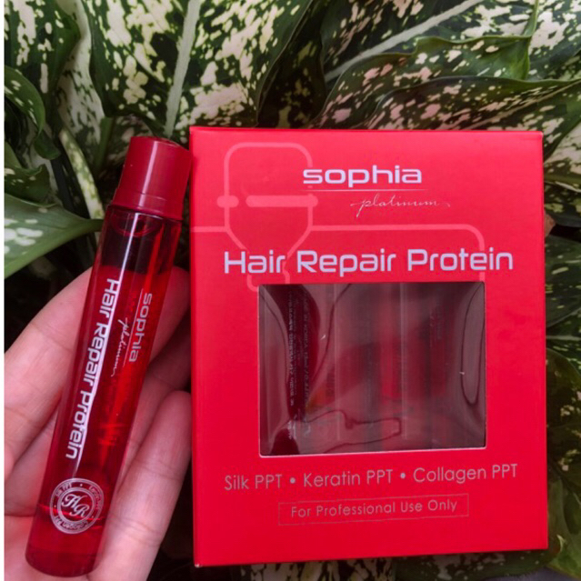 Huyết thanh dưỡng tóc Sophia Protein phục hồi tóc hư nát 13ml/Ống