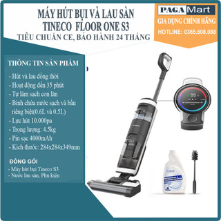 Tineco floor one s3 máy lau sàn hút bụi thông minh - giặt giẻ - 1 đổi 1 6th