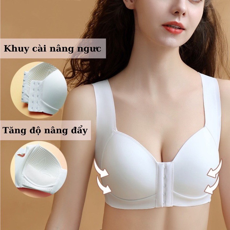 217 siêu phẩm  áo lót cài trước  bản to cúp C định hình ngực  lớn nha