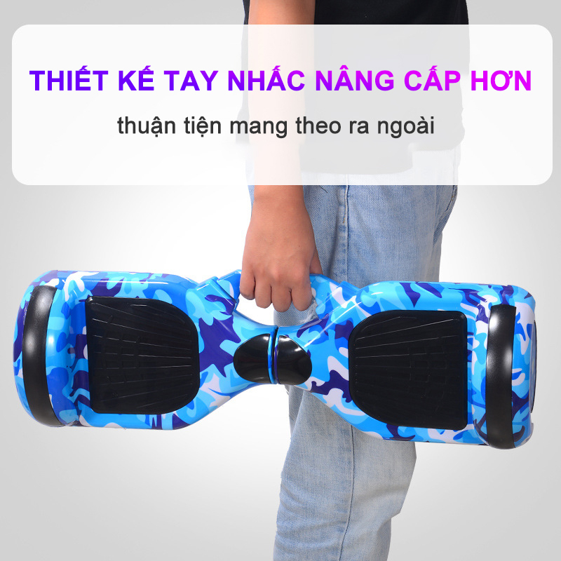Xe cân bằng  Kết nối Bluetooth 2 bánh thông minh  lớn 7 inch Phát nhạc+Thời gian sử dụng lâu+Động cơ+Đèn LED siêu ngầu