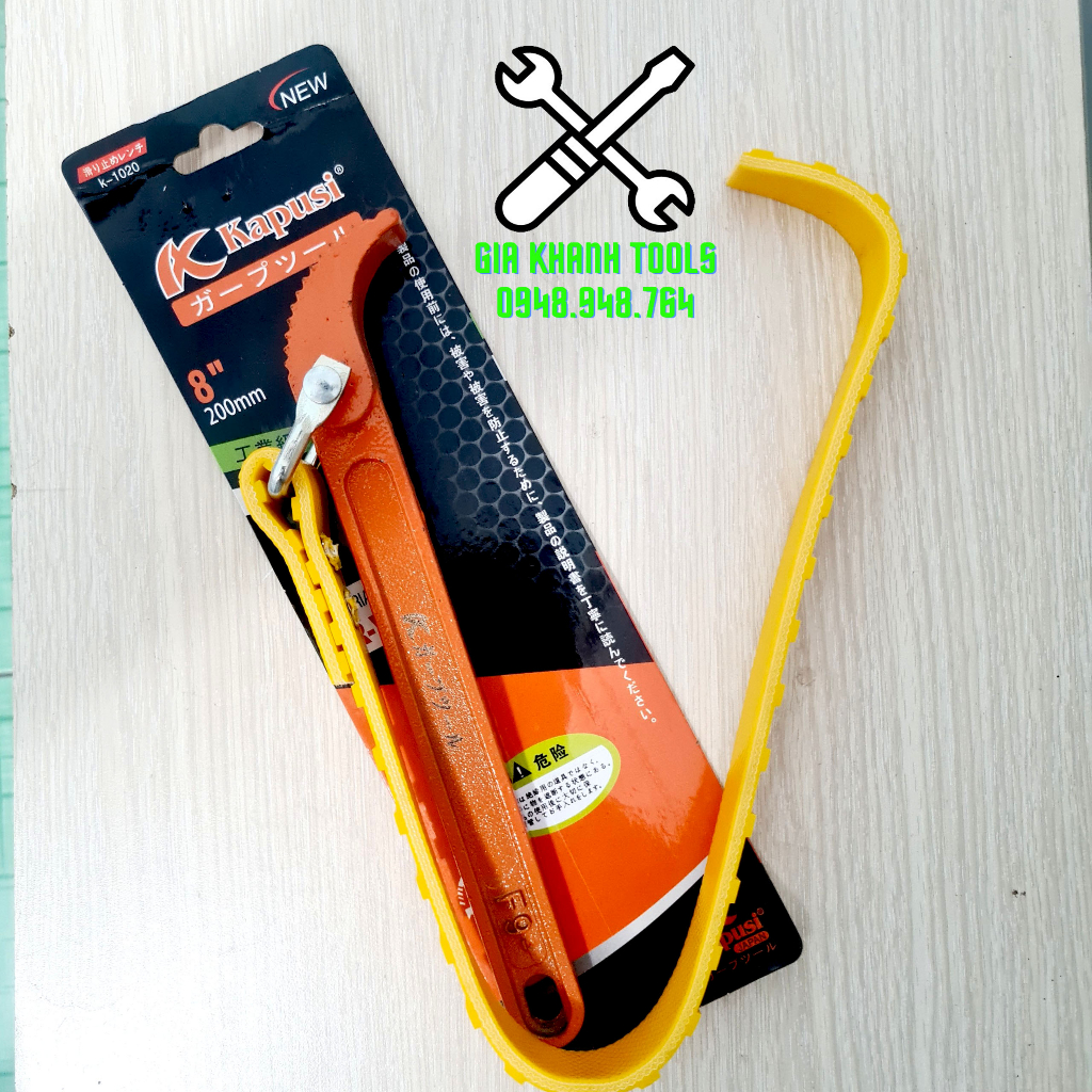 Cảo dây da mở lọc dầu, nhớt, nắp bình nước dài 20cm kapusi