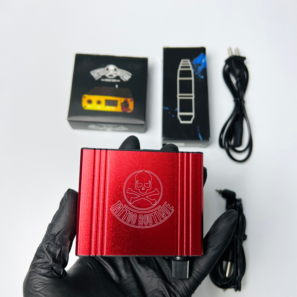 Combo bộ tập xăm hero tatoo kit,  Bộ tập xăm 16 món đồ dành cho người mới bắt đầu