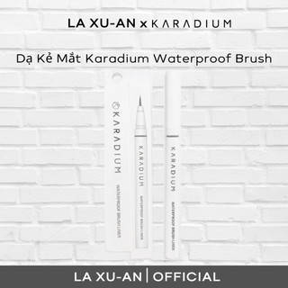 Bút dạ kẻ mắt Karadium Waterproof Brush Liner Black - Kẻ mắt chống trôi ,chống thấm nước