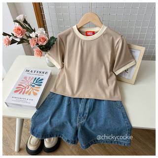 [CC] Áo thun croptop Chicky trơn