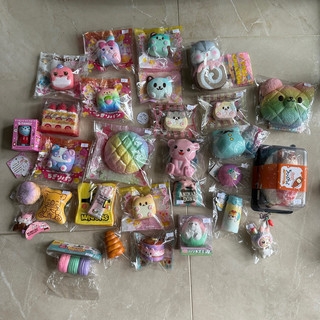 Tổng hợp squishy chính hãng siêu mềm và chậm tăng P1
