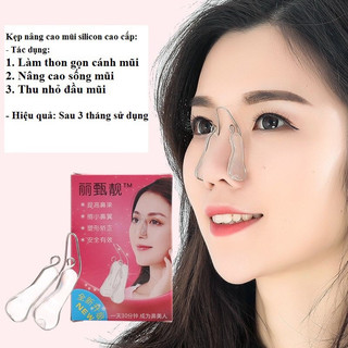 Kẹp định hình mũi silicon siêu êm chính hãng, loại hiệu quả
