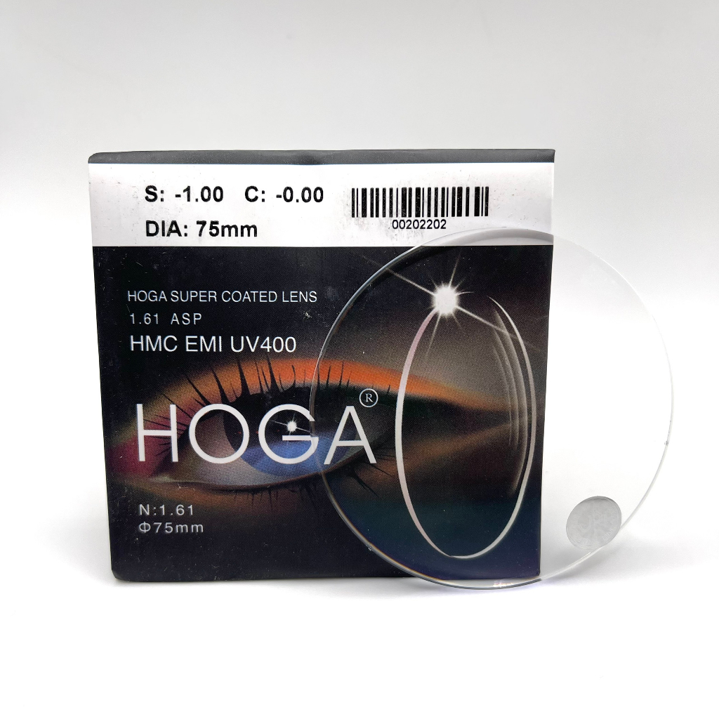 Tròng kính Hoga 1.61 SHMC UV400