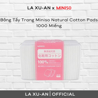 Bông tẩy trang Miniso 1000 miếng Nhật Bản