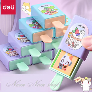 Hộp tẩy ma thuật Deli 71113 (hot hot hot)