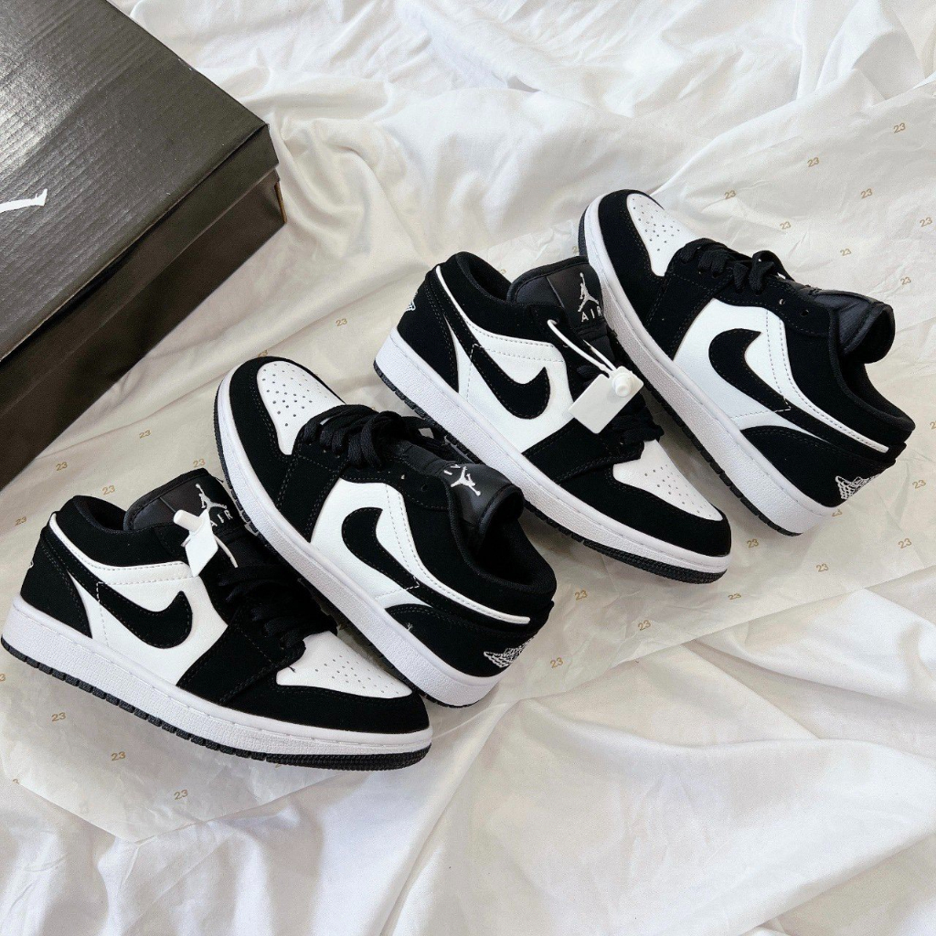 Giày Thể thao Jordan Panda Giày Sneaker Trắng đen