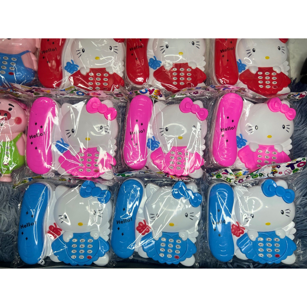 Đồ Chơi Điện Thoại Bàn Hello Kitty Phát Nhạc
