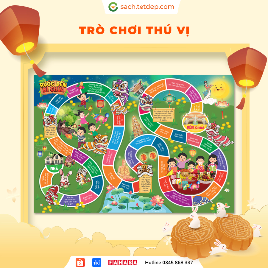 Sách truyện tương tác thiếu nhi - Vui cùng Sen sún: Rước Đèn Trung Thu