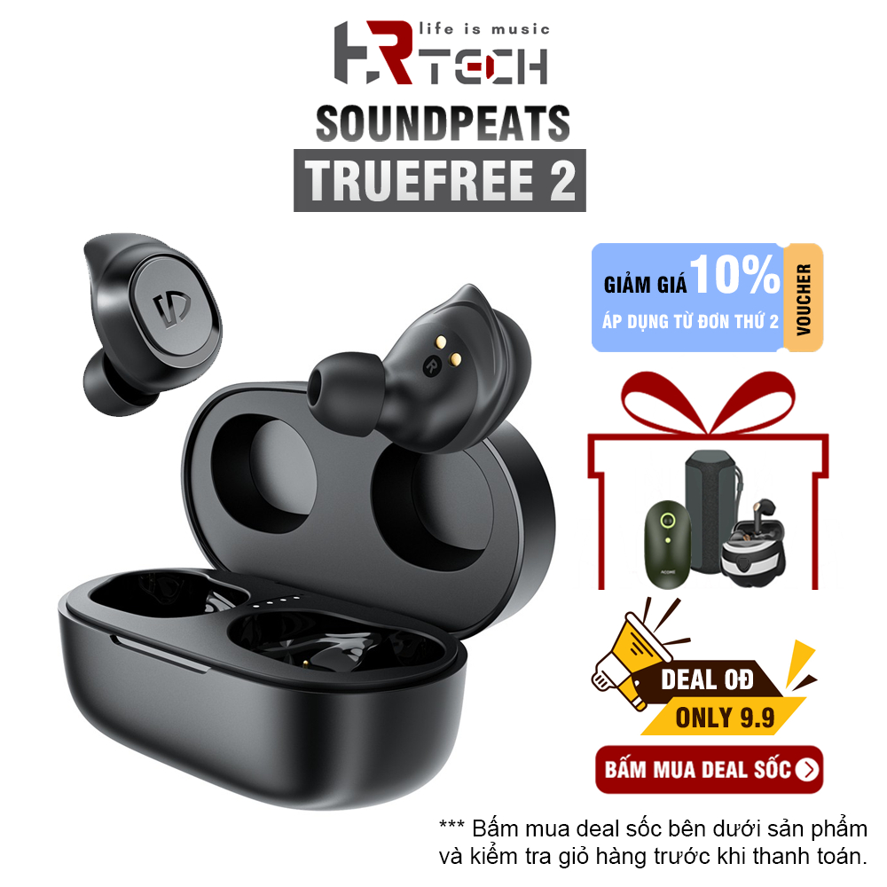Tai Nghe Không Dây Soundpeats TrueFree 2 IPX7 Thể Thao