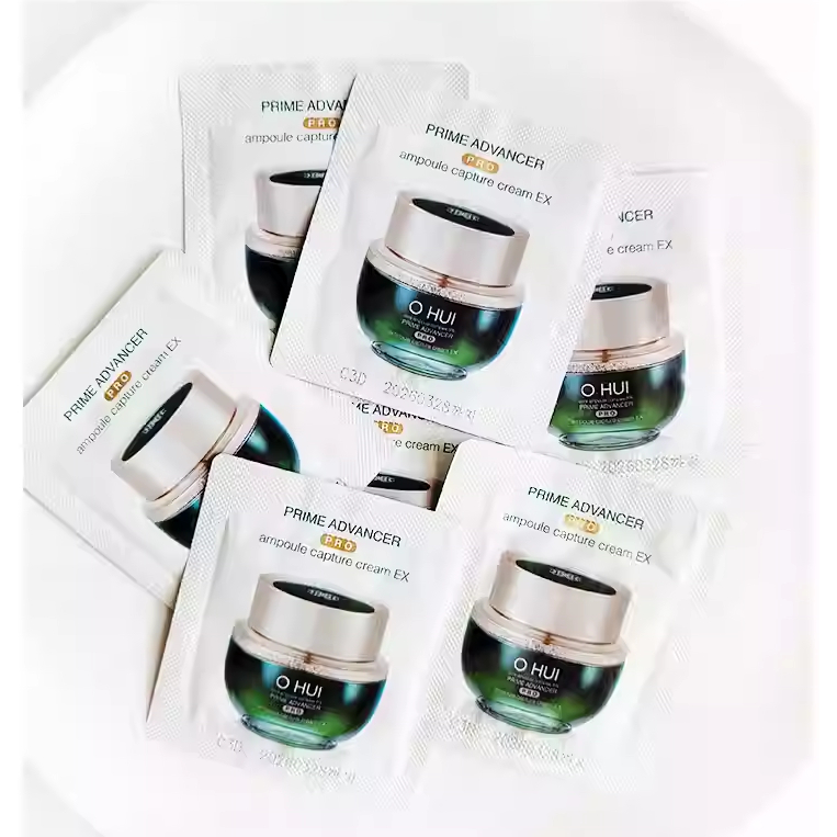 Combo 10 Gói Kem Dưỡng Ngăn Ngừa Lão Hóa Xóa Mờ Nếp Nhăn Ohui Prime Advancer Ampoule Capture Cream 1ml x 10