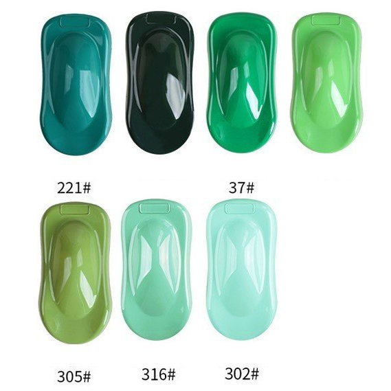 Sơn xóa vết xước ô tô, xe máy - Sơn xịt pha sẵn chuẩn màu, xe màu trắng, đen, đỏ mận,ghi bạc, xanh, vàng,xám