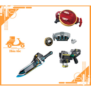 Đồ chơi DX OOO Driver - DX Taja Spinner - DX MedaJaliBur - DX Birth Buster - Chính hãng Bandai - Kamen Rider OOO