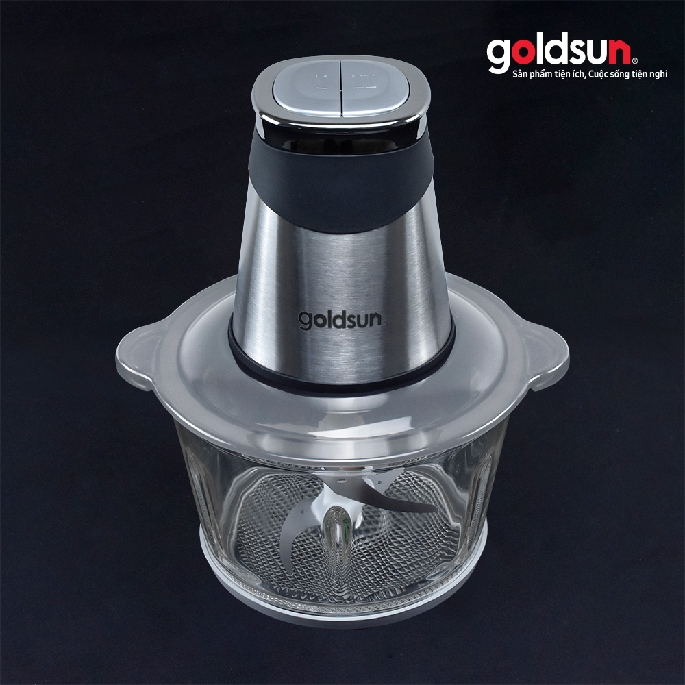 Máy xay thịt Goldsun CR2201 1,2L 450W xay đa năng có thể xay đá lưỡi dao bằng inox 304