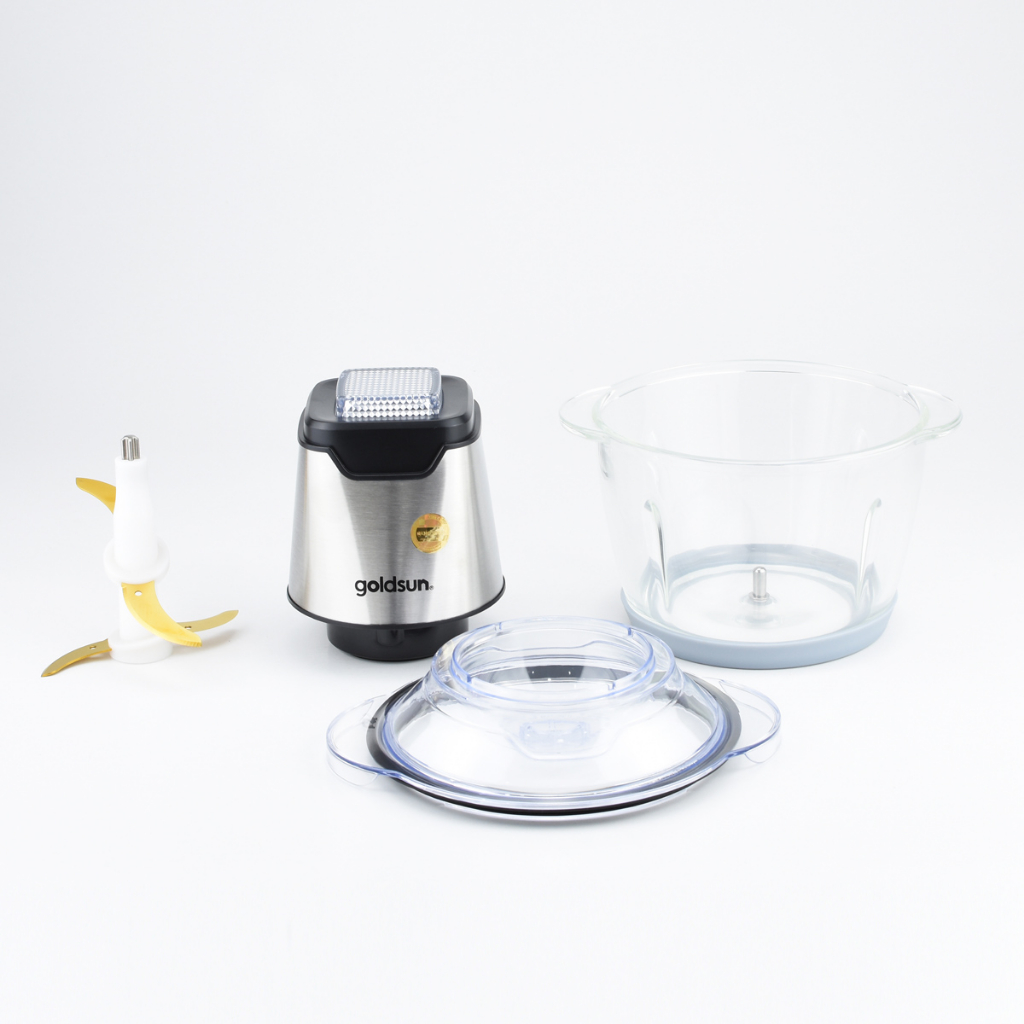 Máy xay thịt Goldsun CR2201 1,2L 450W xay đa năng có thể xay đá lưỡi dao bằng inox 304
