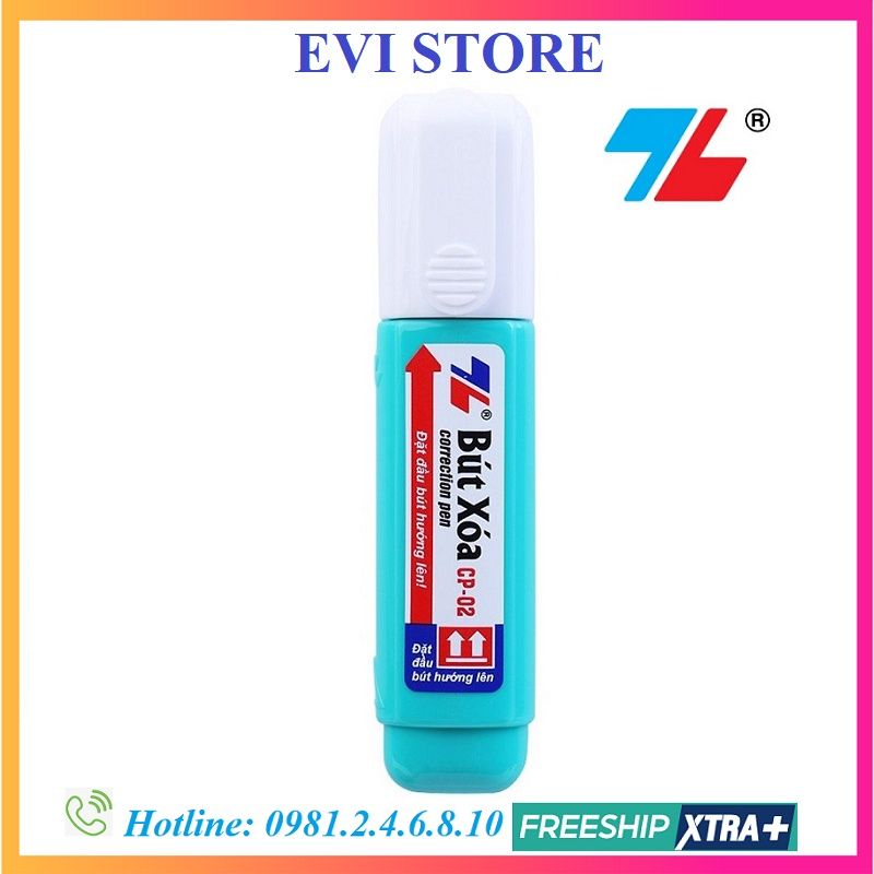 Bút xóa Thiên Long CP01 / CP02 / CP05 - Bút xóa CP-02 / PC-05 viết được trên nhiều chất liệu