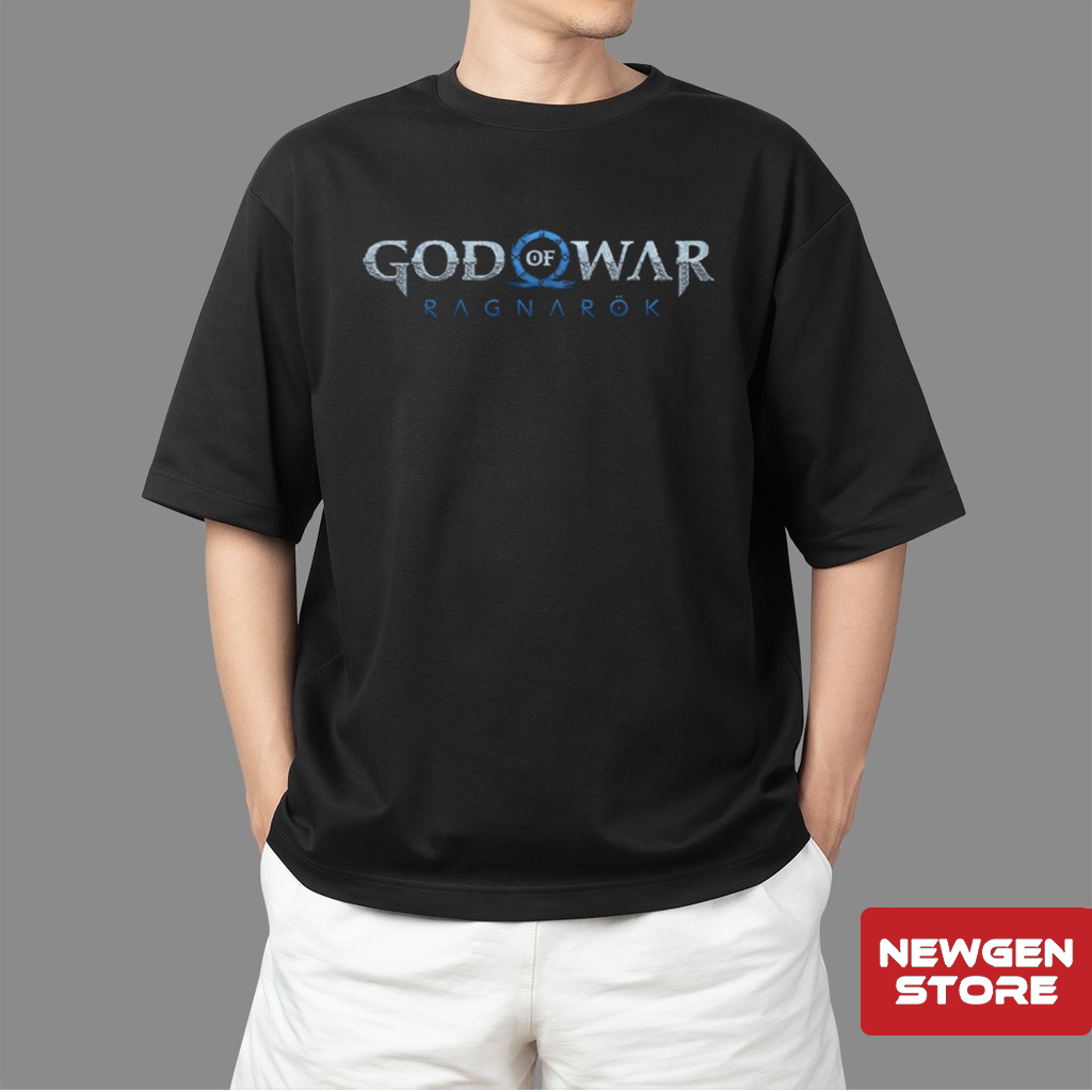 Áo thun hình God of War - Ragnarok 01, vải 100% Cotton dày, siêu mịn. | NewGen Store - Thời Trang Game Thủ