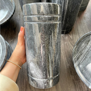 Ống cắm nhang bằng đá | ống đựng hương cao 25cm | bộ đồ thờ cúng