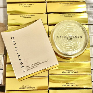 Phấn phủ siêu mịn catalina geo pact 22g