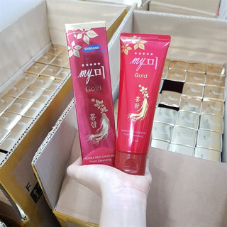Sữa rửa mặt hồng sâm my gold korea red ginseng foam cleansing 130ml