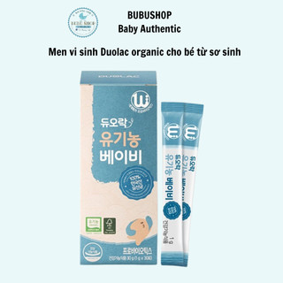 Men vi sinh Duolac organic Hàn quốc cho bé từ sơ sinh