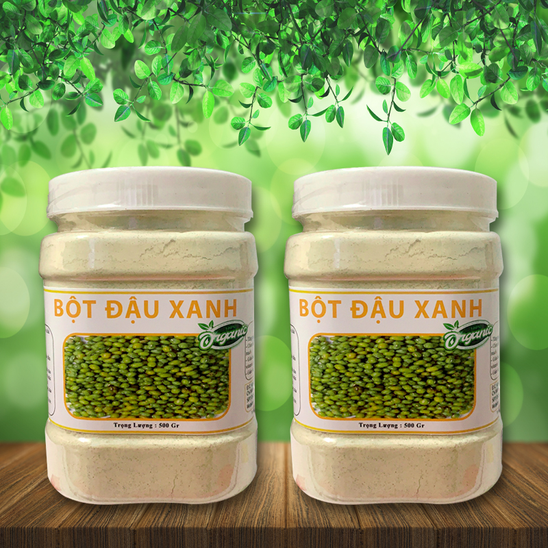 Bột Đậu Xanh Nguyên Chất 500Gr Rang Thủ Công - OCHASHOP