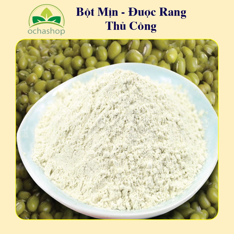 Bột Đậu Xanh Nguyên Chất 500Gr Rang Thủ Công - OCHASHOP