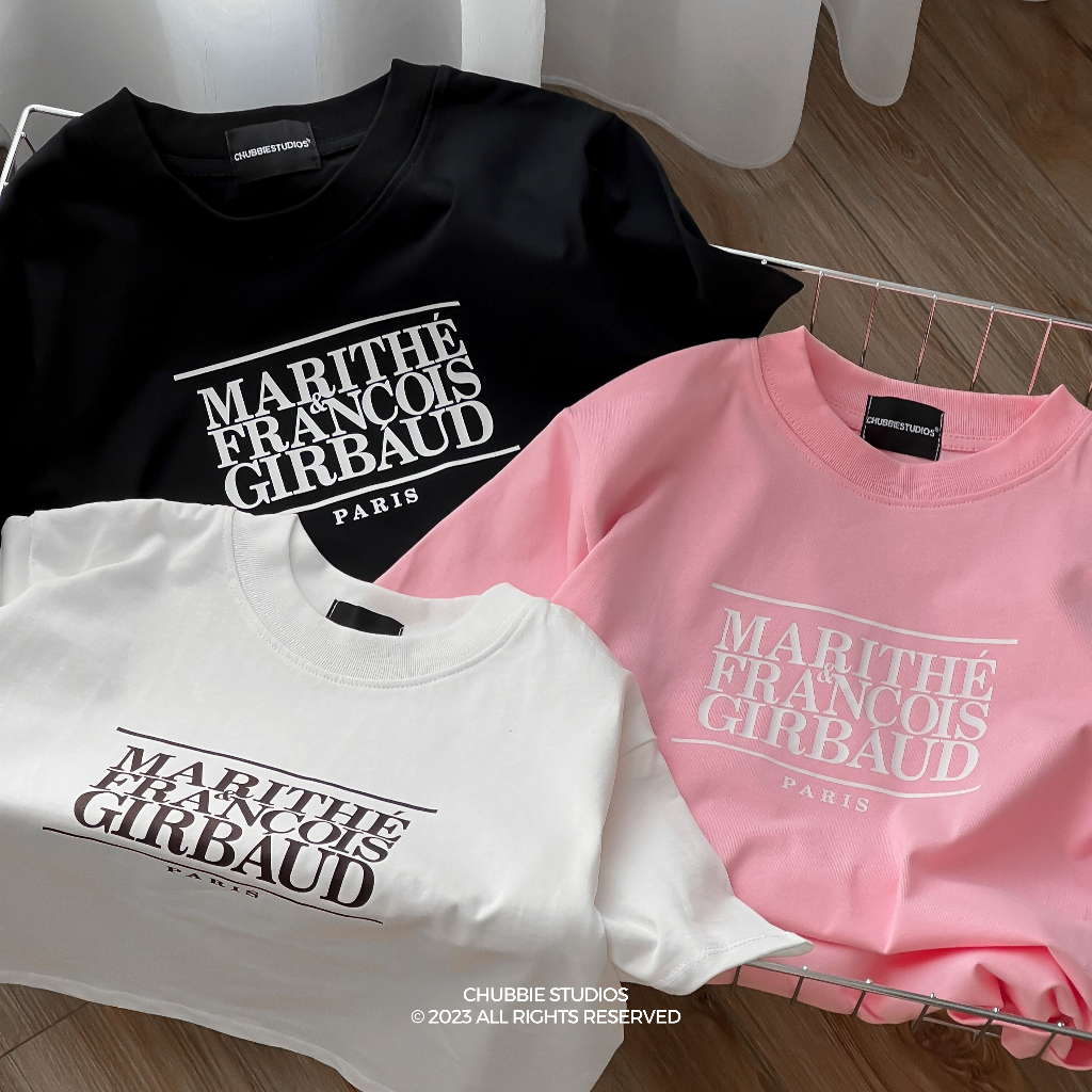 CHUBBIE © MARITHÉ Baby Tee - Áo Baby Tee 'MARITHÉ' in hình